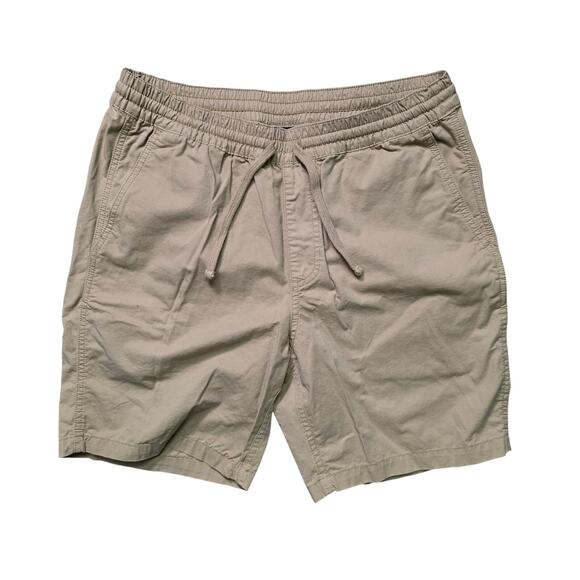 Vans Men’s Medium Beige Range Relaxed Elastic Waist Shorts 721404 - Picture 1 of 7